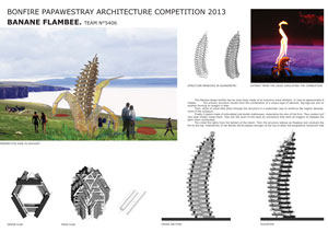 PAPA WESTRAY ORKNEY BONFIRE ARCHITECTURAL COMPETITION